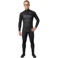 Mystic Fato De Neoprene De Manga Comprida Com Fecho No Peito Majestic 5/4 Mm