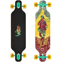 Street Surfing Longboard Freeride Curve Drop Through Freeride True Colors 39´´