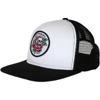 Independent Boné Dressen Skull Rose Snapback Structured