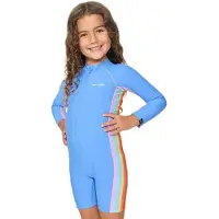 Rip Curl Rash Guard Com Mangas Compridas E Fecho éclair Sun Revival Springsuit