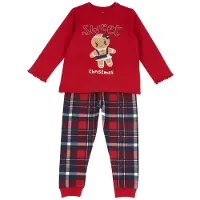 Chicco Pijama nude / azul escuro / vermelho / branco