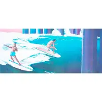Ken Auster Poster Pier Shot Unsigned 24´´x30´´