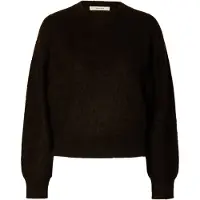 Selected Pullover castanho escuro