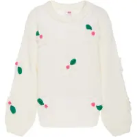 Mymo Pullover mistura de cores / offwhite