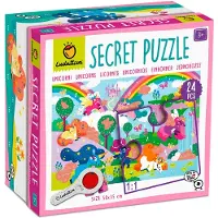 Ludattica Puzzle Secret Unicornios