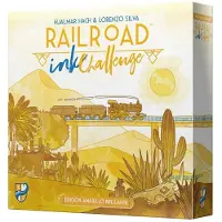 Asmodee Railroad Ink Edição Amarela Jogo De Tabuleiro Versão Em Espanhol