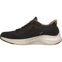 SKECHERS para mulher. 150419 Tênis Slip-Ins: Contour Foam - Cozy Fit Leopard Dream preto (37), Plano, Cordão, Casual