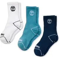 Timberland Meias Crew Tree Logo 3 Pares