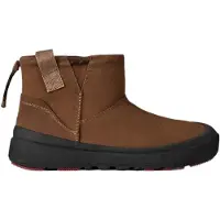 Ugg para homem. 1179472 Botas de Pele Classic Mini Outpost castanho escuro (43), Marrom, Plano, Camurça, Nenhum, Casual