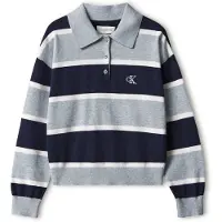 Calvin Klein Jeans Pullover navy / acinzentado / branco