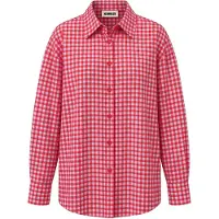 KAVAZI Blusa azul claro / borgonha