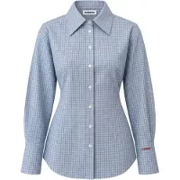 KAVAZI Blusa azul claro