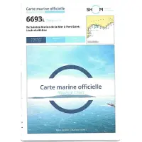 PLASTIMO Cartas Marítimas De Bonifacio Shom 7024 L