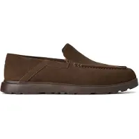 Ugg para homem. 1180472 Mocassins de Pele Shep castanho escuro (45), Marrom, Plano, Camurça, Nenhum, Casual