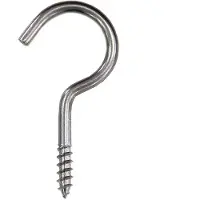 Cofan Gancho De Olhal Aberto Com Parafuso Blister 16x30 Mm 12 Unidades 25 Peças
