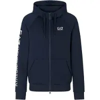 Emporio Armani para homem. 7M001047_AF10377 Sweatshirt com capuz Logo Series azul-marinho (S), Casual, Algodão, Manga comprida