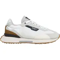 Pepe Jeans para homem. PMS600024 Sapatilhas Archer Mesh branco (43), Plano, Cordão, Casual