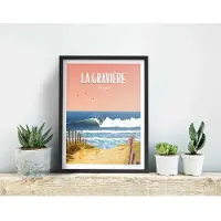 Awesome Maps Poster Dream Spot Surf La Graviere