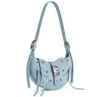 JW PEI Bolsa De Ombro Tessa Denim