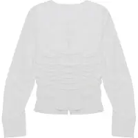 Balmohk Camisa De Manga Comprida Corset