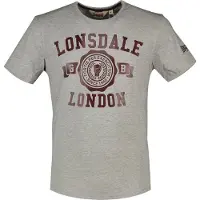 Lonsdale Camisa 'Murrister' castanho escuro / acinzentado