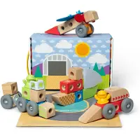 Melissa & Doug Jogo De Construção Blockables Vehicles 806013