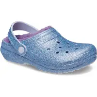 Crocs Tamancos Classic Lined Glitter Toddler