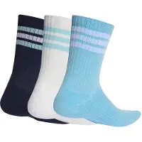 Adidas Meias de desporto 'Ess' azul claro / azul escuro / branco