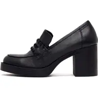 Derimod Sapatos com cunha frontal preto