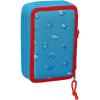 Safta Estojo Supershings ´´rescue Force´´ Triple Filled 36 Pieces