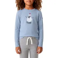 Super.natural Camiseta De Manga Comprida Snowman Regular Fit