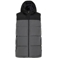 Blend Colete 'Hmbank' cinzento escuro / preto