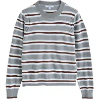 Next Pullover azul claro / acinzentado / branco
