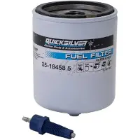 Quicksilver Filtro De Combustível Separador De água Com Sensor De Advertência 18458q4