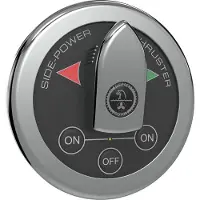 Sleipner Side Power Painel De Interruptores Redondo 86.5 Mm
