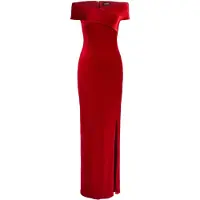 Ralph Lauren Vestido de festa 'LUXE' vermelho sangue
