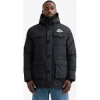 Lonsdale Casaco de inverno 'BIRLING' preto / branco