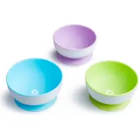 Munchkin Conjunto De 3 Tigelas Com Ventosa