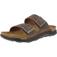 Birkenstock Sapato aberto ' Arizona' castanho