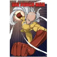 Pyramid Pôster 3d Saitama E Genos One Punch Man