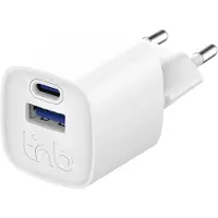 TNB Carregador De Parede Usb-a E Usb-c Gan 20w