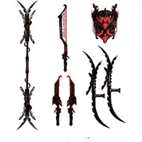 Metatravelers Conjunto De Montagem Legendari Forged Weapons