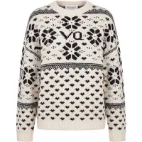 VERSTIQUE Pullover preto / branco
