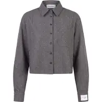 VERSTIQUE Blusa cinzento / branco