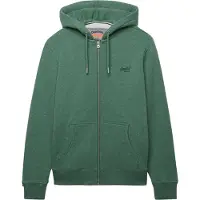 Superdry Casaco em moletão 'ESSENTIAL' verde