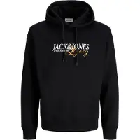 Jack & Jones Sweatshirt 'JJJADE' mel / preto / branco