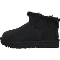 Ugg Botas 'Ultra Mini Bailey Bow' preto