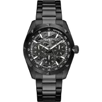 GUESS Relógios analógicos 'ROCCO' cinzento / preto
