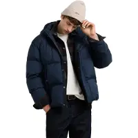 Pepe Jeans para homem. PM4027329 Jaqueta Thick Puffer marinho (S), Casual, Poliéster