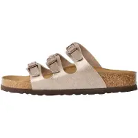 Birkenstock Sapato aberto 'Florida' castanho claro